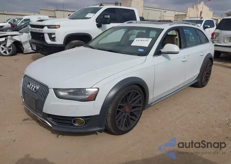 2014 Audi A4 Allroad Premium Plus from USA, damaged, VIN WA1UFAFL0EA044311